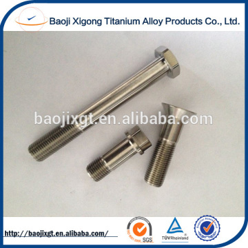 American market gr5 titanium tapered socket head cap screws