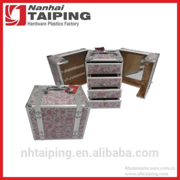 Very Popular UK Pink Makeup Artist Case Cosmetic Makeup Organizer