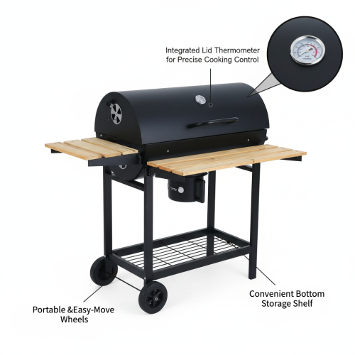 คงความอร่อยของเนื้อย่างด้วยเตาถ่านด้วยตะแกรงเก็บความร้อน