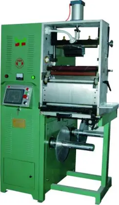 Rotary label printing machine