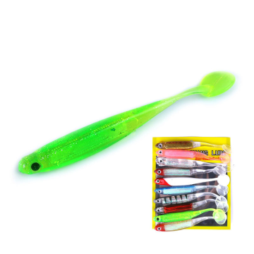 Mescola esca per la pesca artificiale di nuova vita - 10pcs 11 cm Wobblers tolure morbide