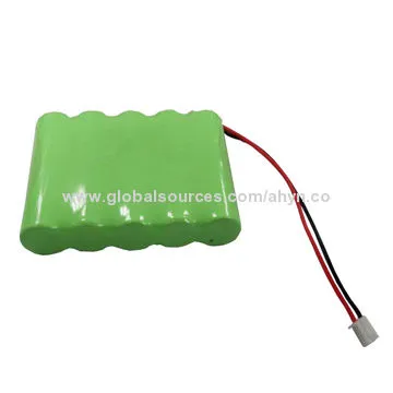 AA 2,100mAh 6V NiMH Rechargeable Batteries Pack with High-capacity, Low-internal Resistance