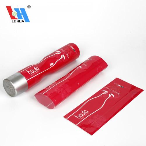 Bottle Shrinking Sleeve Colorful Printing Wine Bottle Shrinkable Sleeve Manufactory