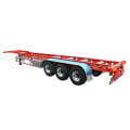 Lage prijs drie-as semi-oplegger frame trailer