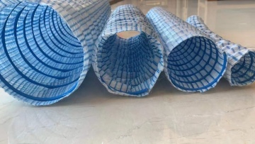 Flexible permeable pipes