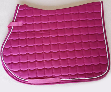 red Saddle Pads for Horses