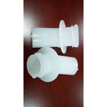 Plastic injection mold for industrial water pipe connector