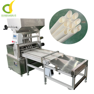 600 Pcs/Min Paper Straw Bevel Machine Supplier: 45 Degree Angled Straw Making Machine