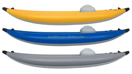 PVC Inflatable Kayak: High-Pressure Inflatable Canoe and Kayak Boat