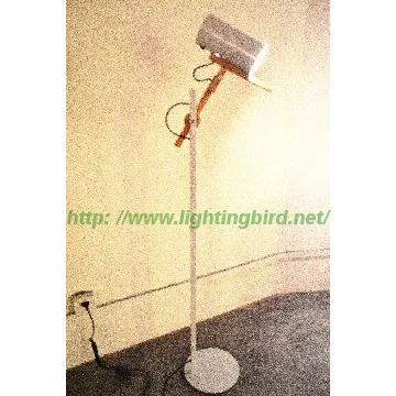 Modern Gorgeous Fabric Shade Wood Floor Lamps / floor Lights