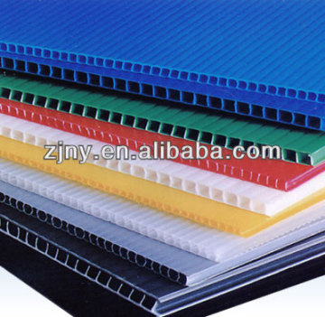 High quality PP Hollow Sheet (Correx Sheet) used for printing, building, and advertisment