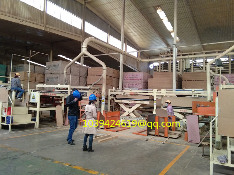 MDF Hot Press Machine for Melamine Lamination