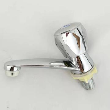 Zinc alloy desktop single cold basin faucet