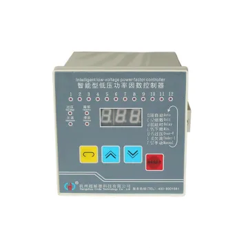 High-Quality Automatic 3-Phase Power Factor Controller with Capacitive Ratings of 90kvar, 180kvar, 270kvar, and 360kvar