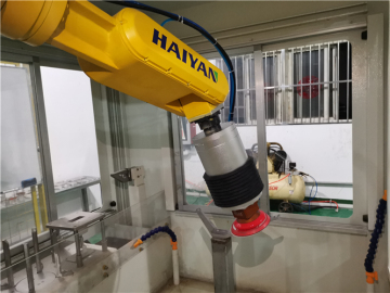 TV stand grinding sanding industrial robot