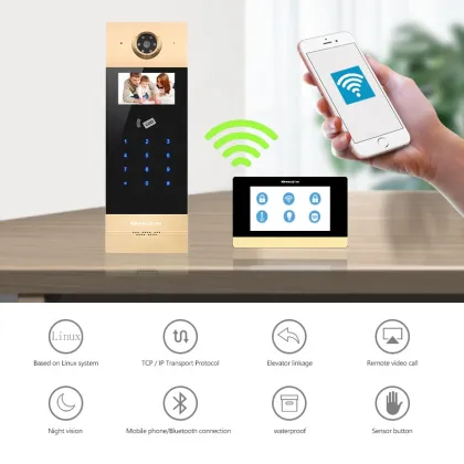 ip video phone doorbell wifi screen video doorbell