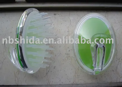 Plastic shampoo massager brush soft head massager