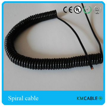 Truck trailer spiral cable as car accessories