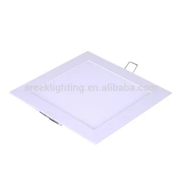 15W recessed mounting dimmable round panel ceiling light