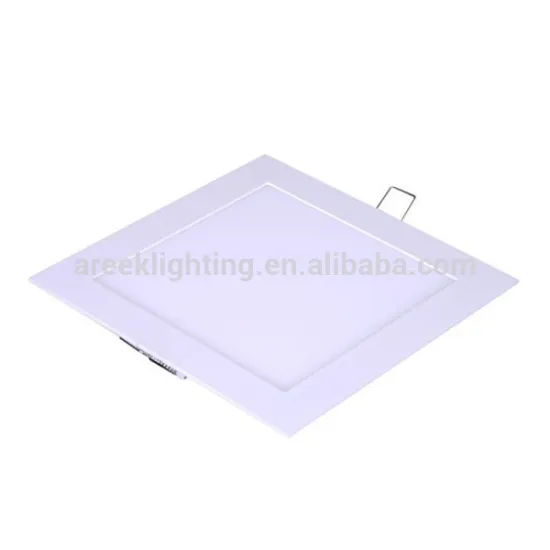 15W recessed mounting dimmable round panel ceiling light