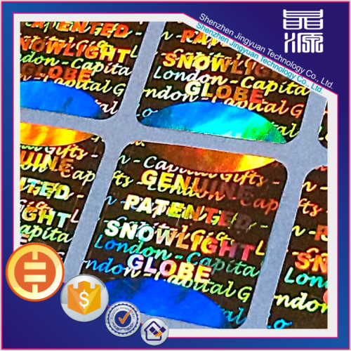 Colorful Holographic Security Label Sticker