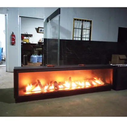 the marble fireplace/gas fireplace insert