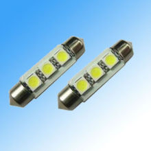 Best SV8.5 base 36mm 5050smd 3 12v 24v car interior led dome light 