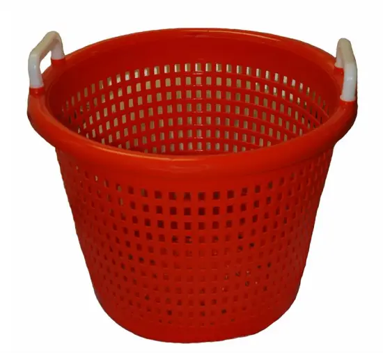 Plastic laundry-shopping-fruit-handle basket moulds