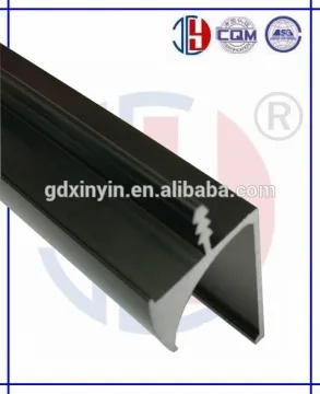 High quality L Shaped handle aluminum frame profile for kitchen cabinets by China manufacotory
