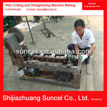 Wire Cutting and Straightening Machine