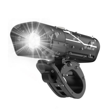 500 Lumen Super Bright USB Rechargeable Bike Headlight with Free Logo - Handlebar Mount