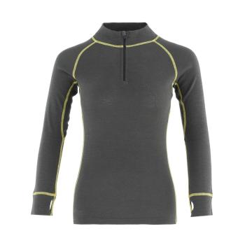 겨울 따뜻한 어린이 메리노 울 1/4 Zip Neck Top Thermals