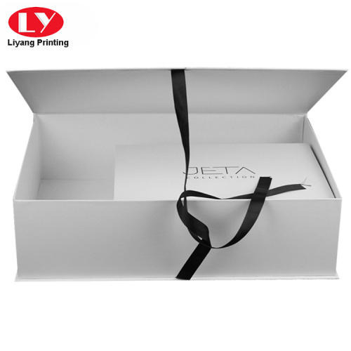 Large Ribbon Magnet Apparel Box