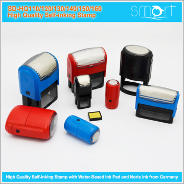 High Quality Self-Inking Stamp New Arrival, Waterbased Ink Pad and Noris Ink from Germany