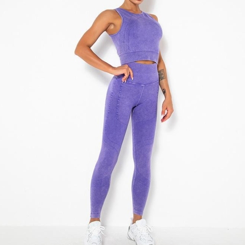 Yoga Leggings and Sports Bra Gym Clothes