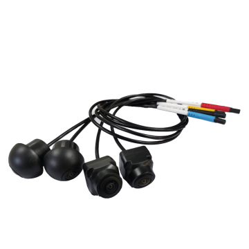 Coche de cámara inversa de nuevo estilo Hidden 4led/8led/12led Estacionamiento de respaldo Cámara de estacionamiento