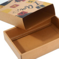 Galletas de comida deslizantes Cajas de embalaje de papel con funda y separadores