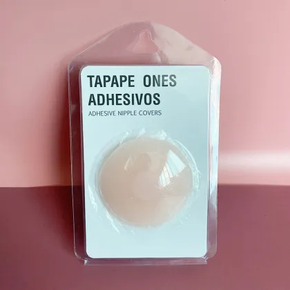 Invisible Reusable Silicone Nipple Stickers for Chest and Bra