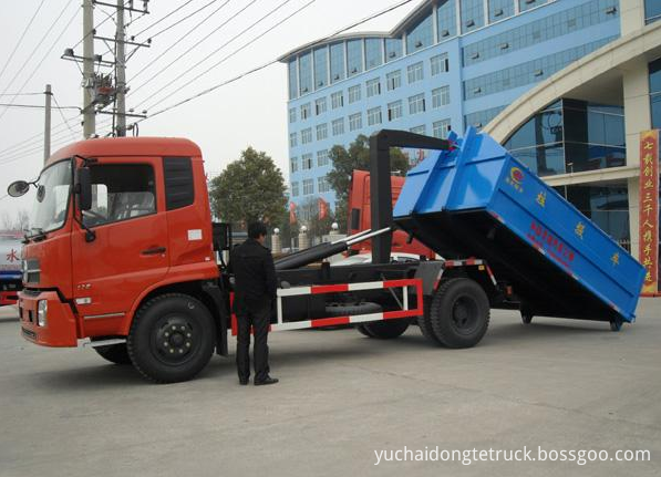 Hooklift garbage truck 10Ton