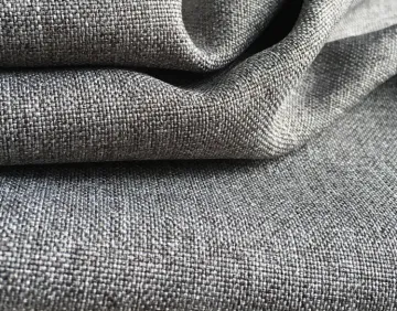 Polyester Woven Sofa Fabric Dyed Plain Coated Fabric