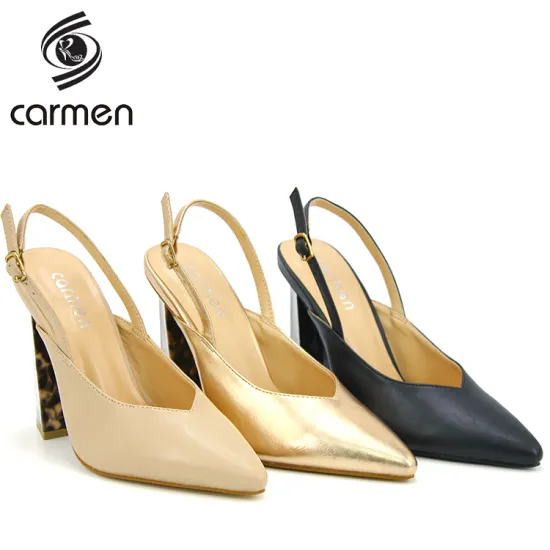 Italian dress diamond patchwork fine pointed high heels