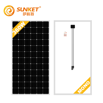 high efficiency 350w 360w solar panel