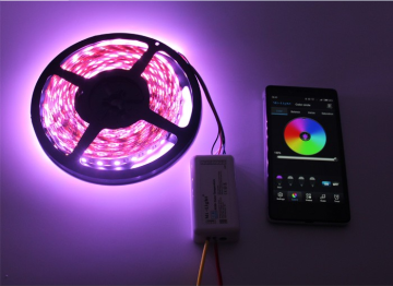 5 Channels RGB Dual White DC12v 24v RGB Color Controller