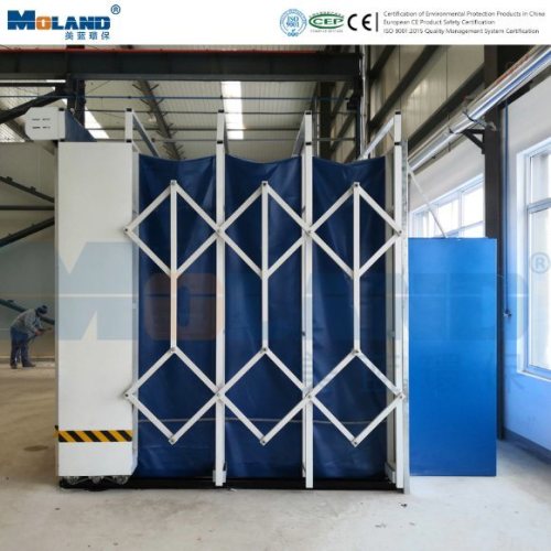 Modular Cabinet Dust Collector Telescopic Grinding Room