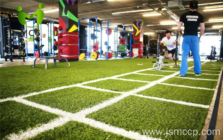 PU backing Artificial Grass for Gym