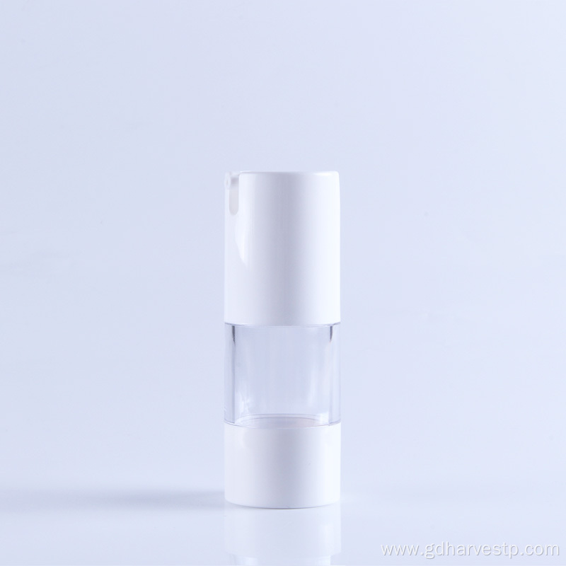 Plastic 15ml 30ml 50ml Airless Pump Bottle