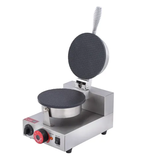 Cone Maker: Commercial Non Stick Ice Cream Cone Baking Maker - Hot Sale Breakfast Waffle Pancake Maker