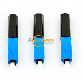 Blue SC UPC Fiber Optic Connectors