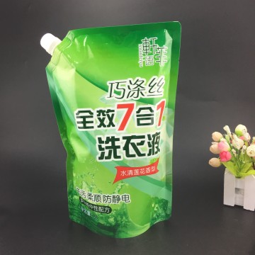 カスタム環境にやさしい2L粉末洗剤スタンディングノズルバッグ