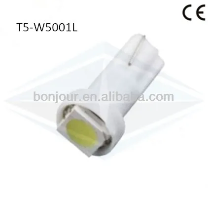 1 SMD 5050 led automotive instrument lamp car led t5 led auto dashboard light